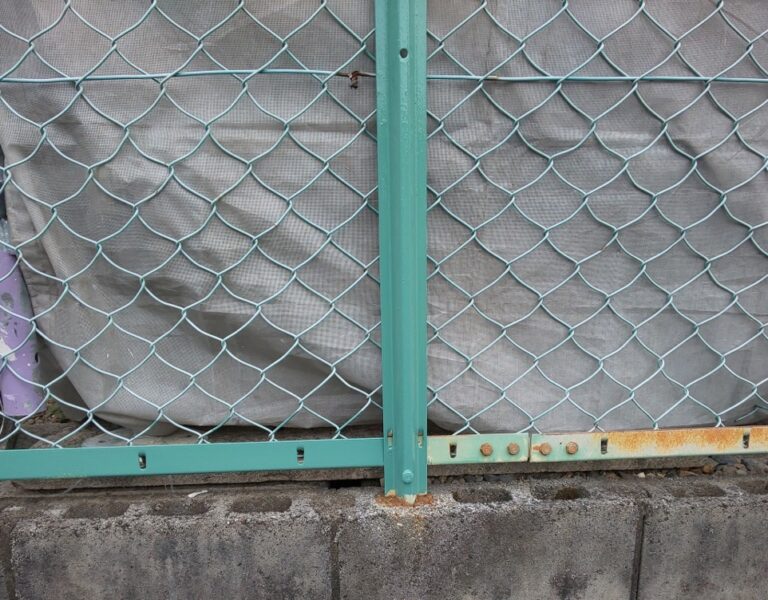 岐阜県大垣市　手塗職人 塗りかえ工房　施工事例 施工後　フェンス