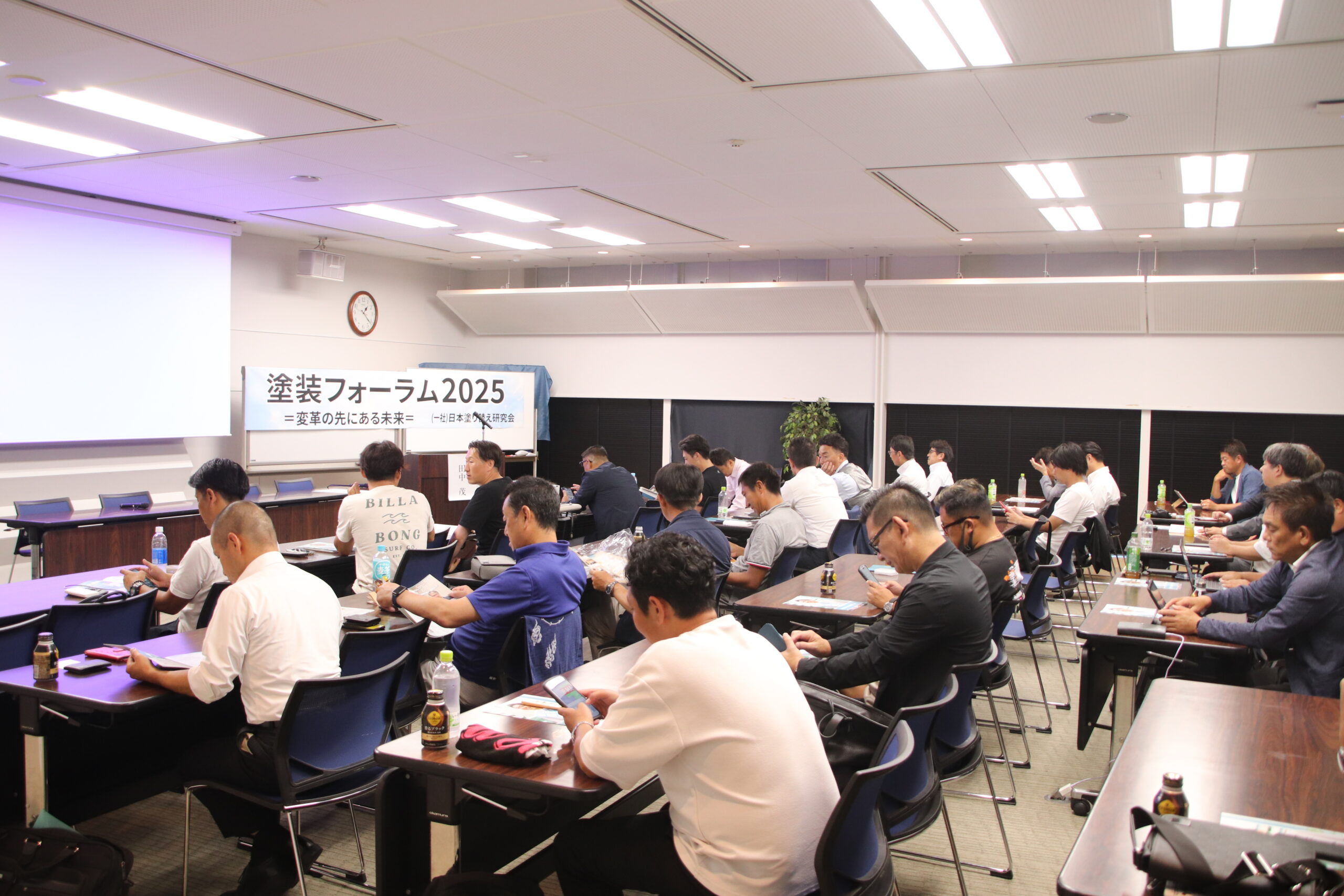 日本塗り替え研究会　塗装フォーラム2025 岐阜県大垣市 塗りかえ工房 佐々木がパネルディスカッションへ登壇しました。