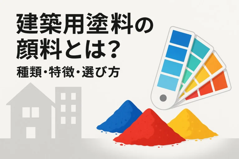 建築用塗料の顔料とは？種類・特徴・選び方を徹底解説　岐阜県　大垣　安八　塗りかえ工房